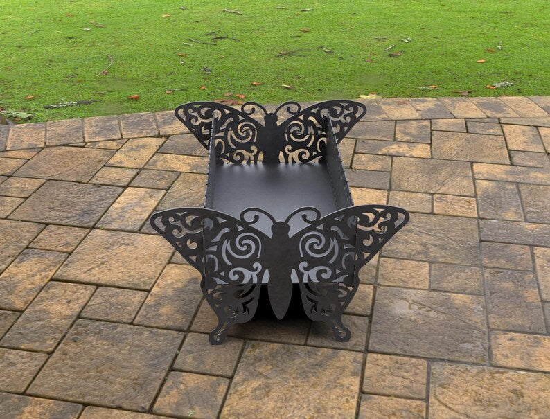 Folding Butterfly Garden Grill