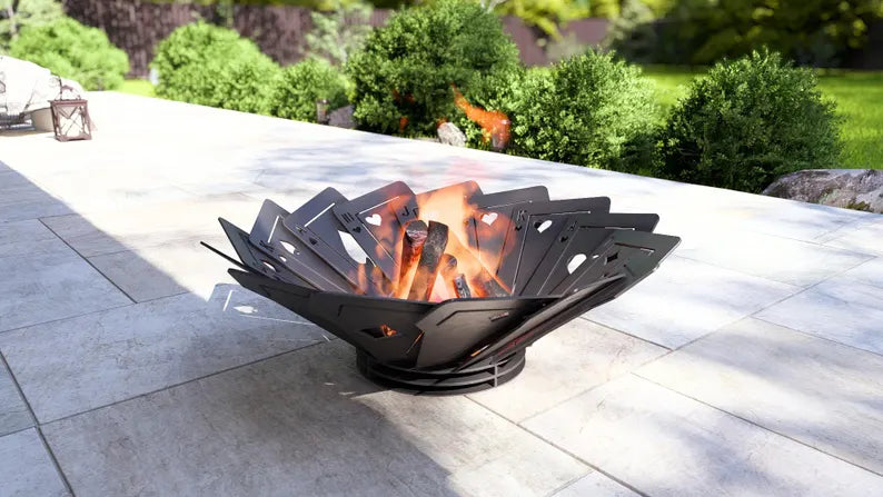 Garden Fire Pit "Poker" 101.6 cm
