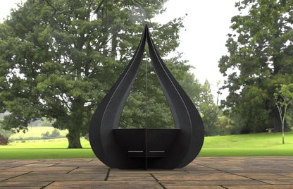 Garden Fire Pit "Flame" 80 cm