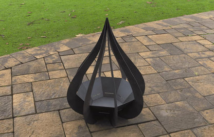 Garden Fire Pit "Flame" 80 cm