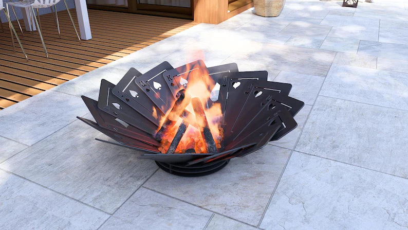 Garden Fire Pit "Poker" 101.6 cm