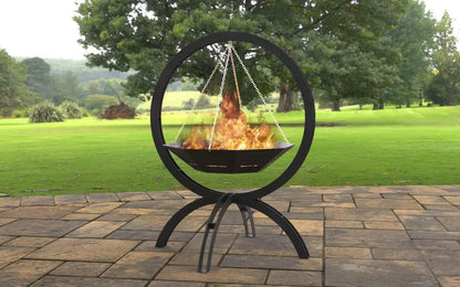 "Orbit" Hanging Garden Fire Pit 100 cm
