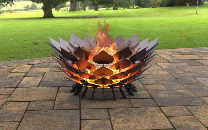 Garden Fire Pit "Lotus"