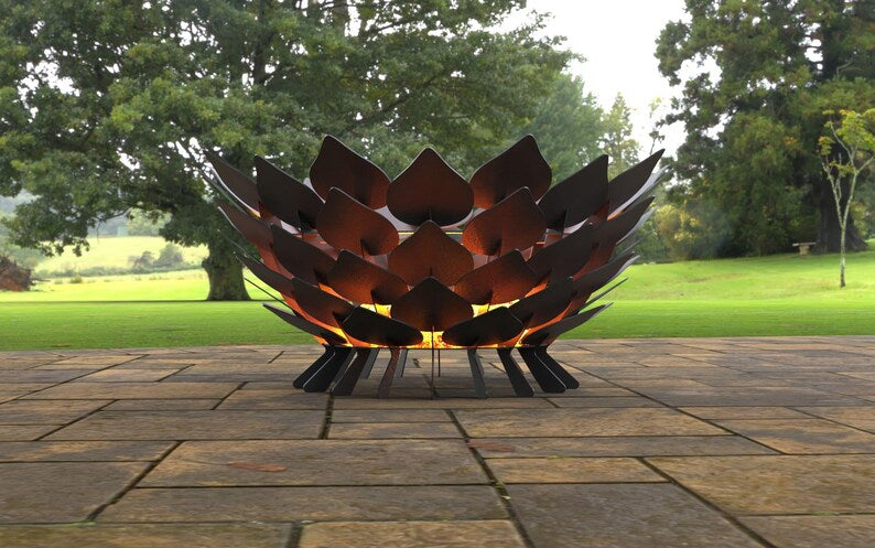 Garden Fire Pit "Lotus"
