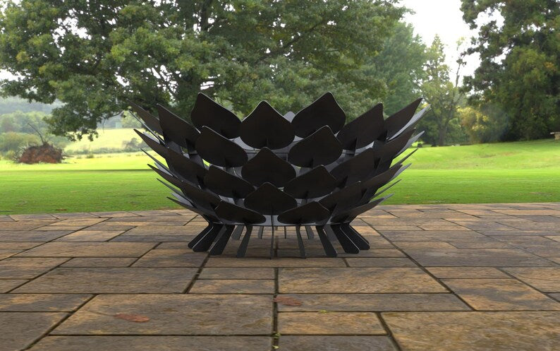 Garden Fire Pit "Lotus"