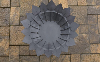 Garden Fire Pit "Lotus"