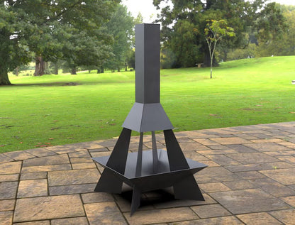 Garden Fireplace / Fire Pit "Pyramid"