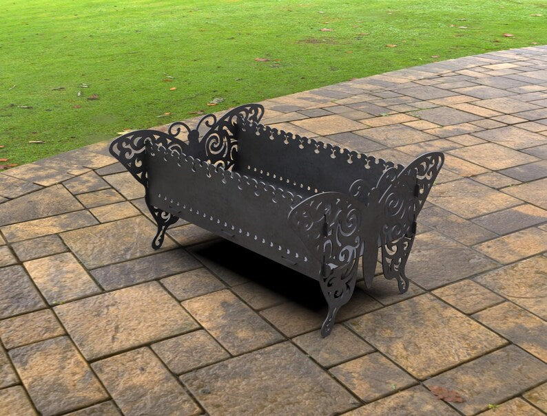 Folding Butterfly Garden Grill