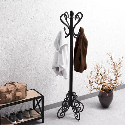 Metal Standing Clothes Rack Vintage Classic - Metal Loft Decoration for the Hallway