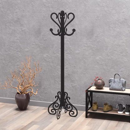 Metal Standing Clothes Rack Vintage Classic - Metal Loft Decoration for the Hallway