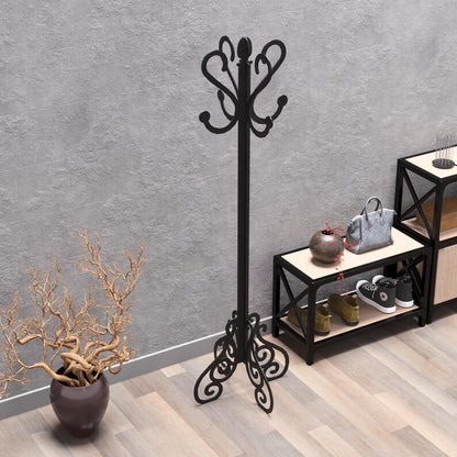 Metal Standing Clothes Rack Vintage Classic - Metal Loft Decoration for the Hallway