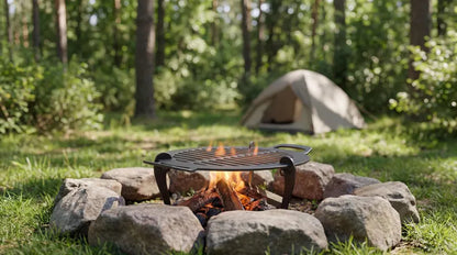 Ruszt na Ognisko Campfire Grill – Składany Ruszt Ogniskowy Bushcraft