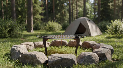 Ruszt na Ognisko Campfire Grill – Składany Ruszt Ogniskowy Bushcraft
