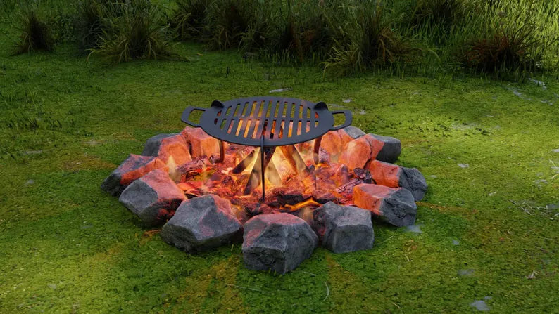 Ruszt na Ognisko Campfire Grill – Składany Ruszt Ogniskowy Bushcraft