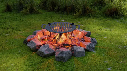 Ruszt na Ognisko Campfire Grill – Składany Ruszt Ogniskowy Bushcraft