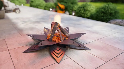 Garden Fire Pit "Bloom"