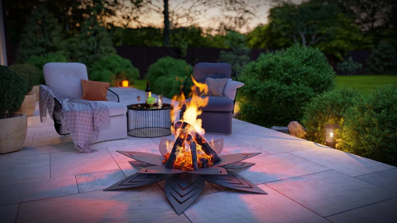 Garden Fire Pit "Bloom"