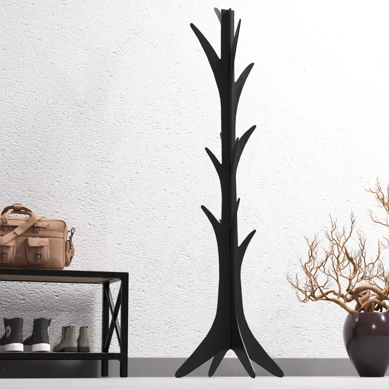 "Tree" Metal Standing Clothes Rack