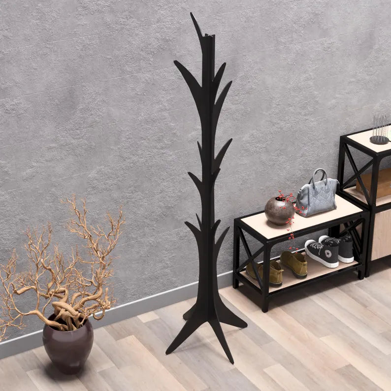 "Tree" Metal Standing Clothes Rack