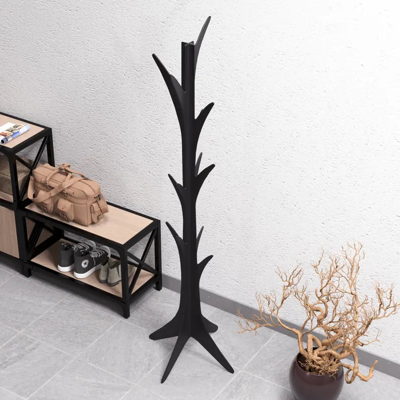 "Tree" Metal Standing Clothes Rack