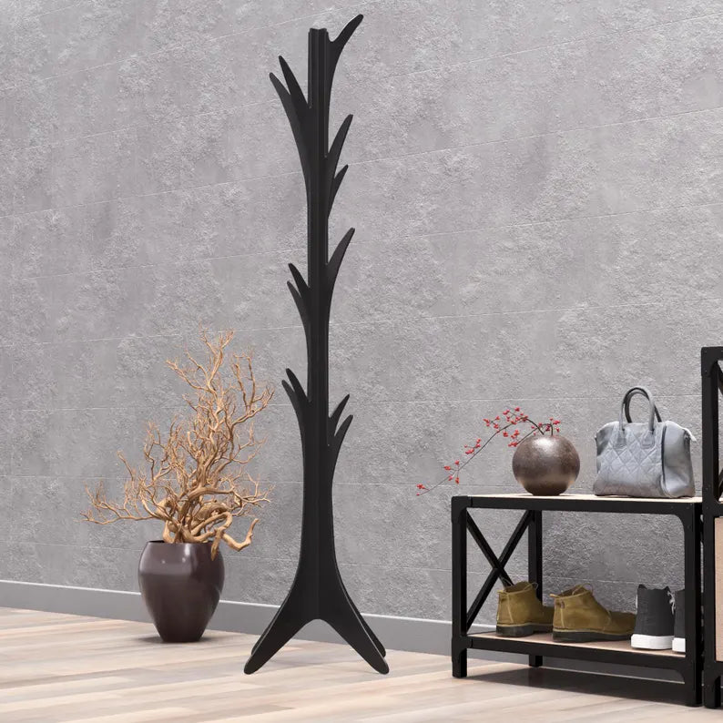 "Tree" Metal Standing Clothes Rack
