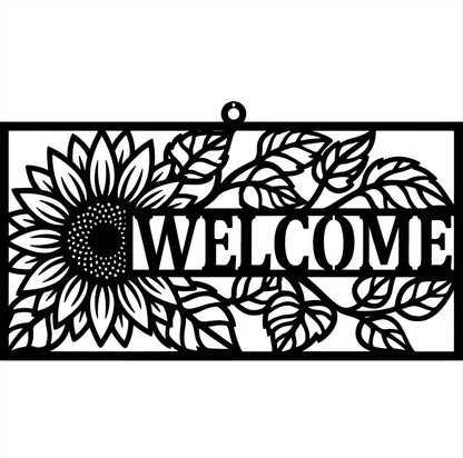Tablica Dekoracyjna Słonecznik „Welcome”