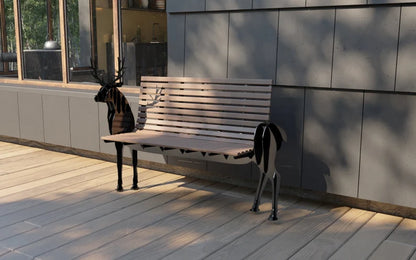 Garden Bench "Deer"