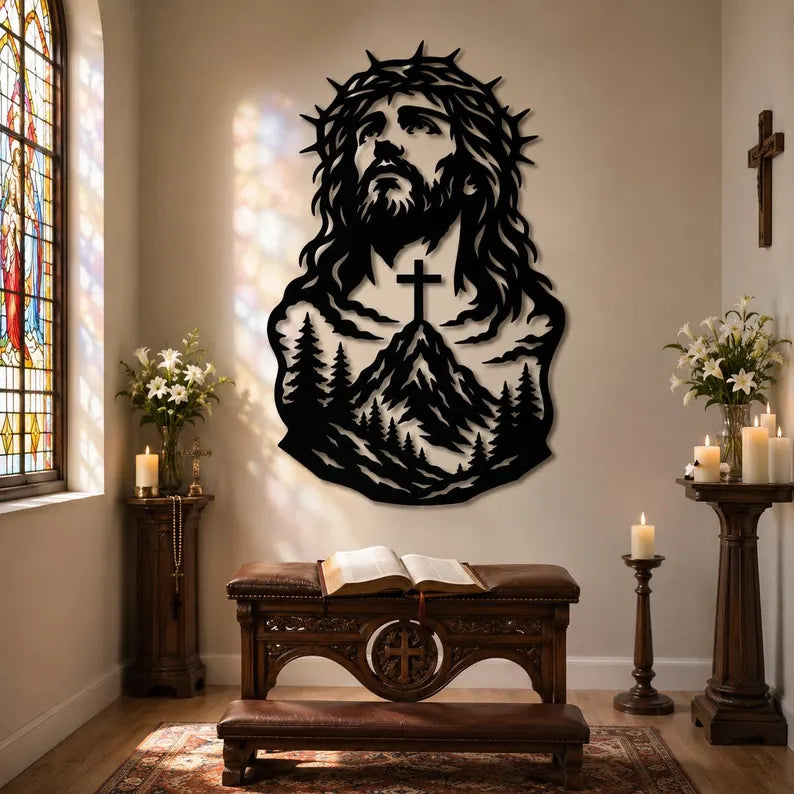 The face of "Golgotha"